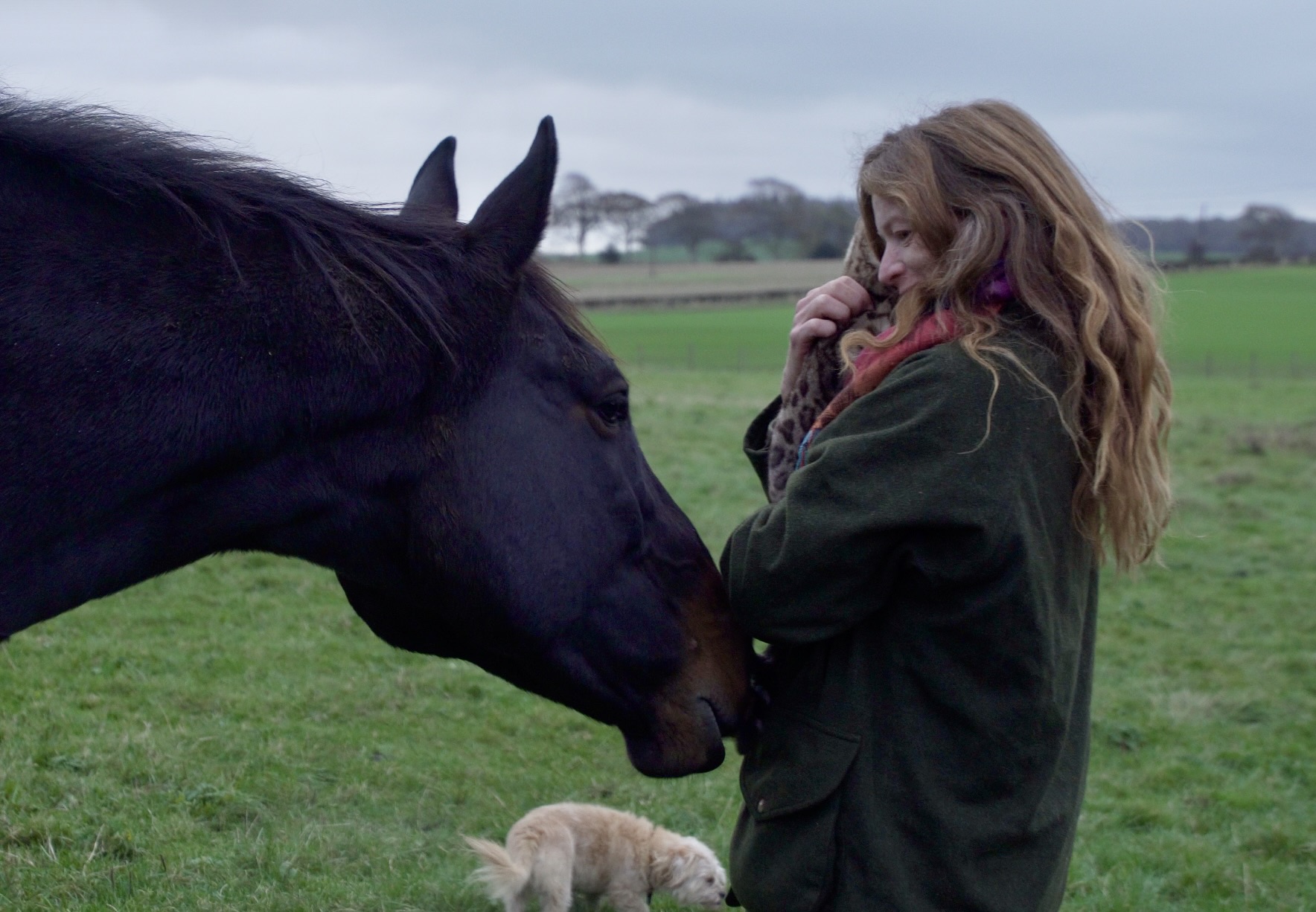Mandy McConechy with a horse